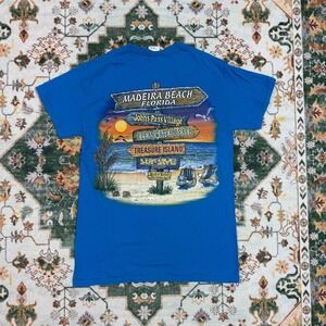 Madeira Beach Florida T-Shirt Johns Pass Clearwater Treasure Island S
